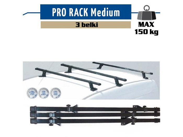 Mont Blanc Pro Rack 314 Dachträger Ford Transit Connect II 2013-