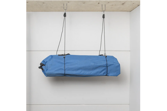 Set aus zwei ProPlus 320054 Drahtseilwinden, Drahtseilzüge mit Ratsche, 2,5 m, 68 kg