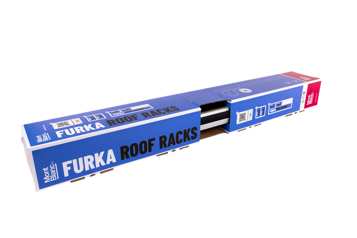 Mont Blanc Furka Montagebalken und Füße (silber)