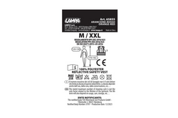 LAMPA Rettungsweste mit Reflektoren, Universalgröße M-XXL